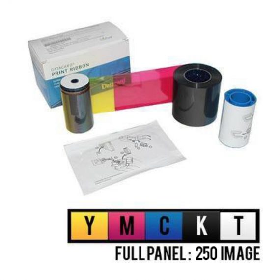 Farvebånd YMCKT til Datacard SD160