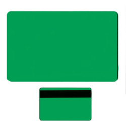 Plastikkort Grøn med magnetstribe Loco