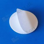 MIFARE® RFID tag, Rund PVC ø25 mm, Selvklæbende Hvid – “Knap Kort”