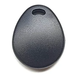 RFID nøglebrik, tag, sort med EM Marin chip