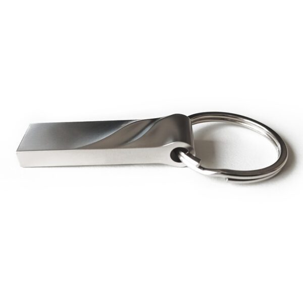 USB nøgle, 8 GB, børstet metal