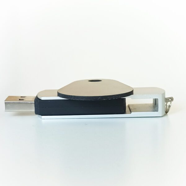 Nøglebrik – EM4102, Epoxy, Sort – RFID tag