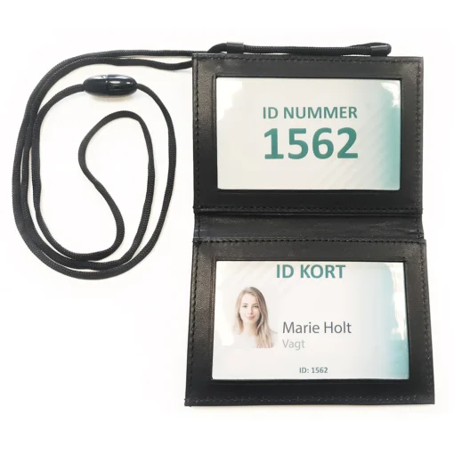 ID-kortholder ægte læder