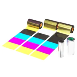 DNP farvebånd sæt, 1000 print, film og farve, CY-P340A-DSB